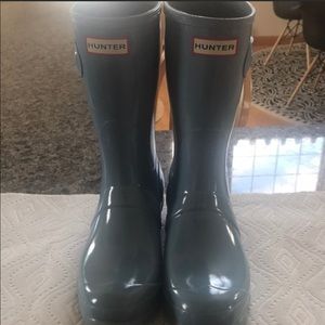 Original short Hunter boots size 8